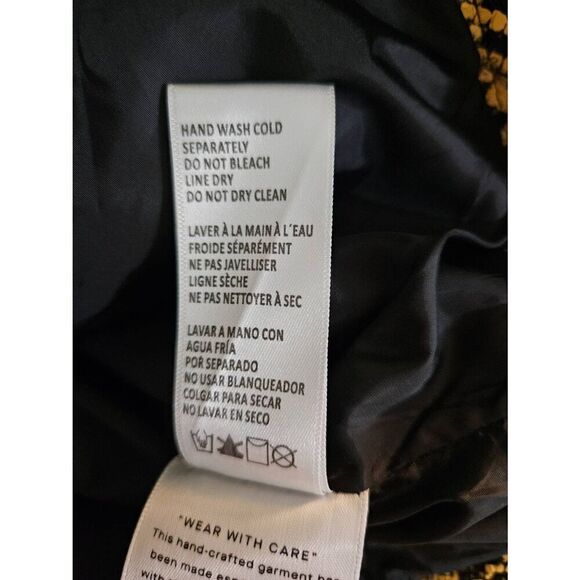 Good American golden snake jacket. Size 4 (XL). NWT. - Picture 5 of 5